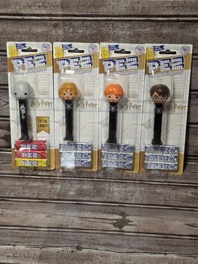 Harry Potter PEZ Candy Dispenser Set Of 4